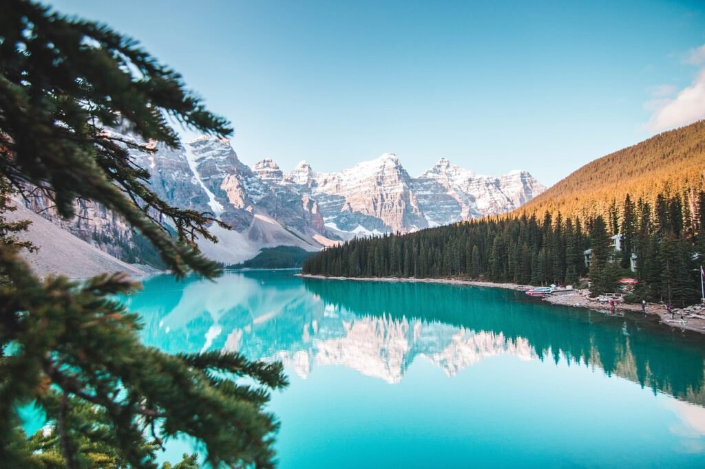 mountain, lake, trees, forest, banff, alberta, canada, landscape, nature, water, sky, scenery, travel, outdoor, park, clouds, banff, canada, canada, canada, canada, canada